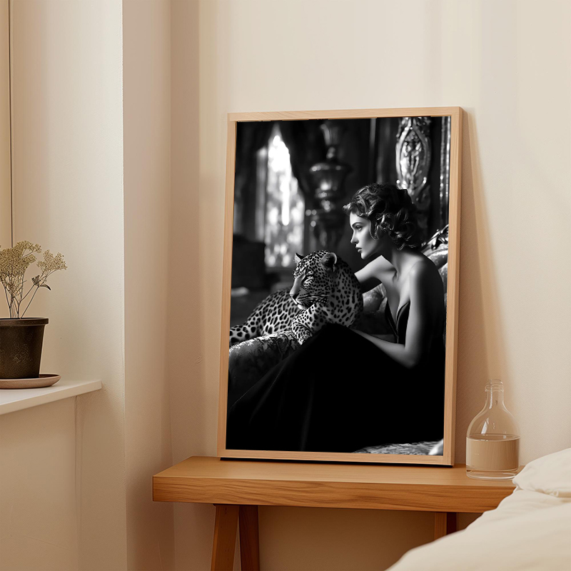 Women'S Fashion Magazines - لوحة قماشية مطبوعة بتصميم عصري لامرأة