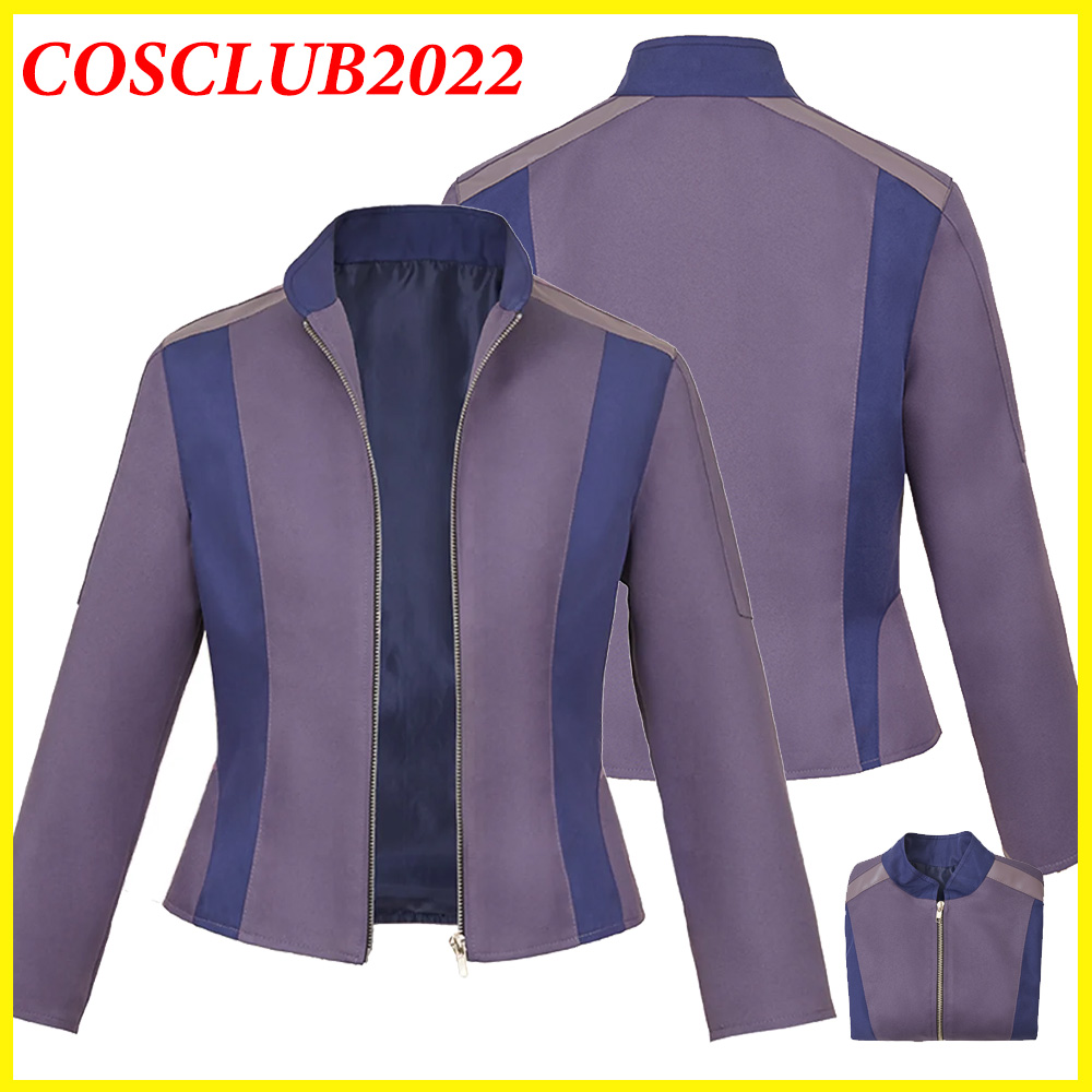 Women'S Fashion Leather Jacket - فانتازيا جودي هوبز معطف تنكري زي