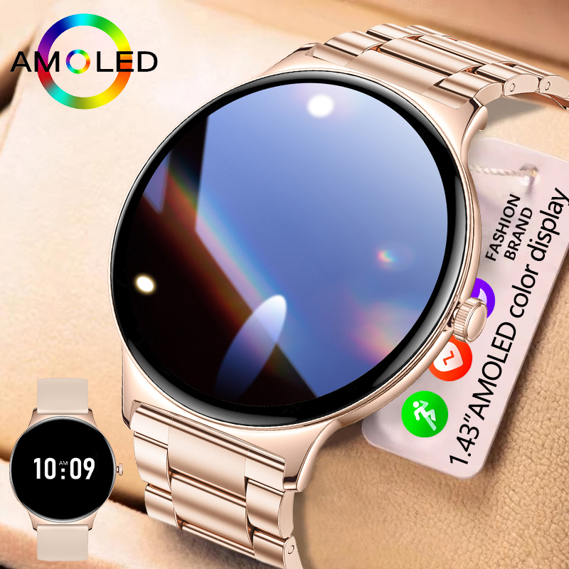Women'S Day Fashion Show - 2025True AMOLED ساعة ذكية شاشة للسيدات