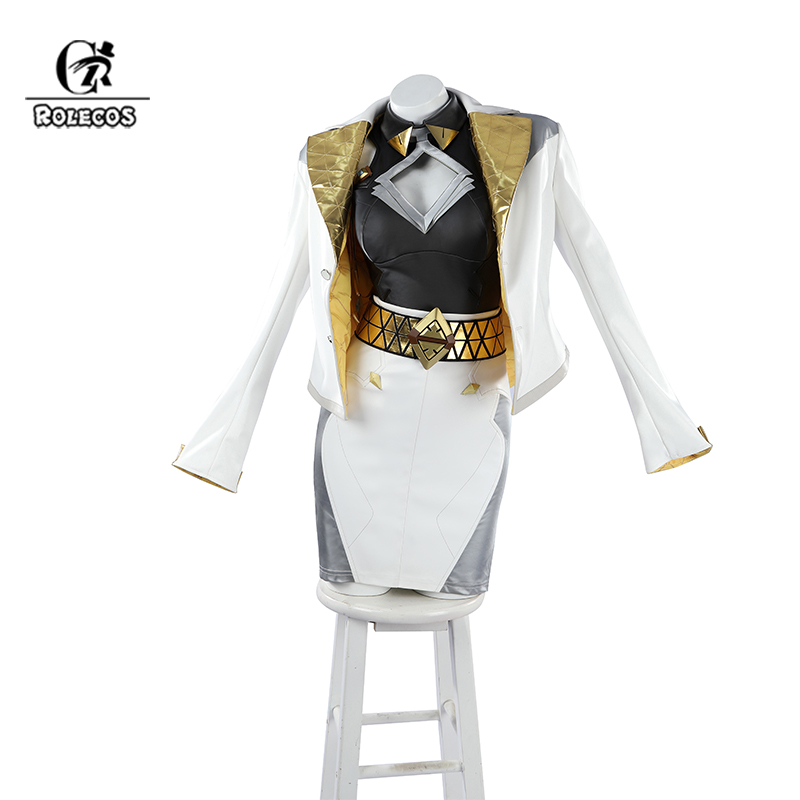 Women'S Fashion Leather Jacket - زي تنكري نسائي من ROLECOS لشخصية