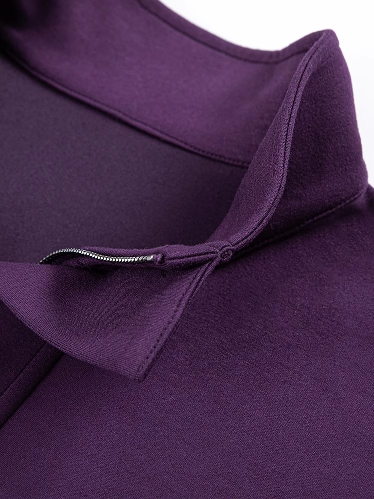 بلوزات نسائية متماسكة نصف سحاب - مراجعة Women'S Fashion Quarter Zip وسعره