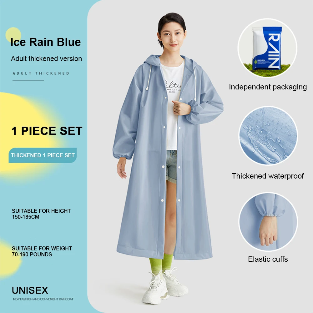الكبار معطف واق من المطر طويل  - مراجعة Women'S Fashion Rain Jacket وسعره