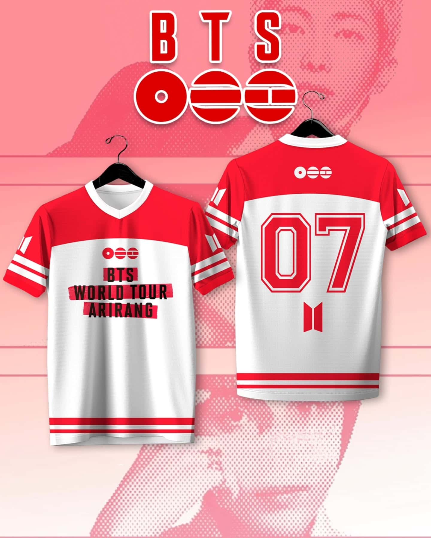 قميص رجبي جديد لجيش BTS، هدايا - مراجعة Women'S Fashion Rugby Top وسعره