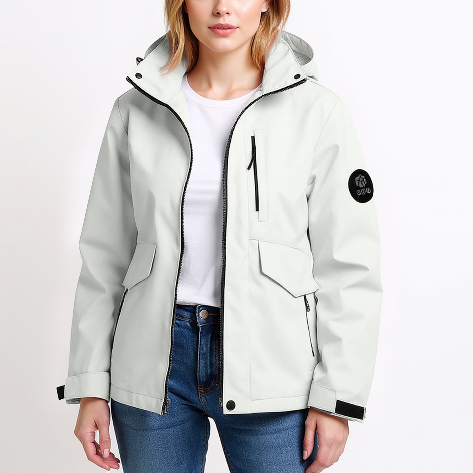 سترات نسائية خفيفة الوزن للمشي - مراجعة Women'S Fashion Rain Jacket وسعره