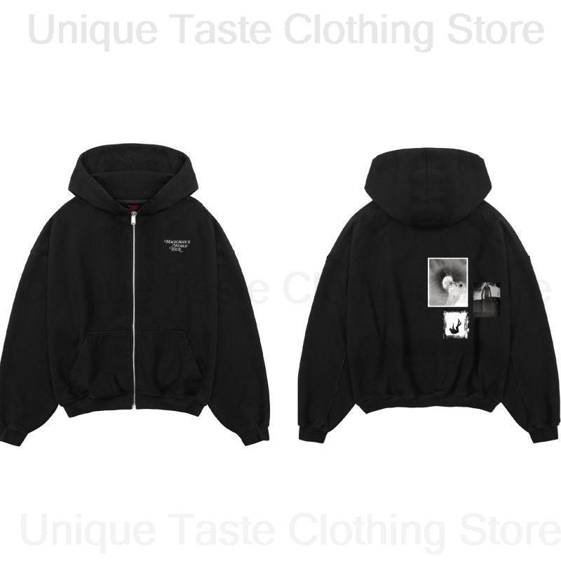 جاكسون وانغ ماجيكمان 2 نفس سست - مراجعة Women'S Fashion Zip Up Hoodies وسعره