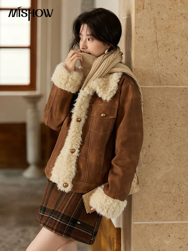 سترة نسائية من جلد الفرو من MI - مراجعة Women'S Fashion Leather Jacket وسعره
