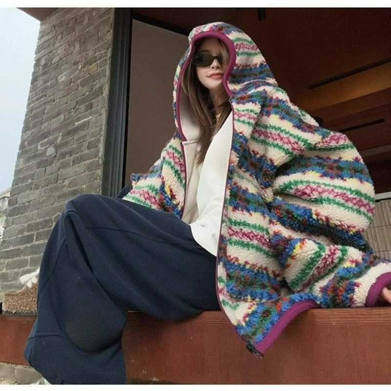 سترة صوفية جديدة لربيع وخريف 2 - مراجعة Women'S Fashion Zip Up Hoodies وسعره