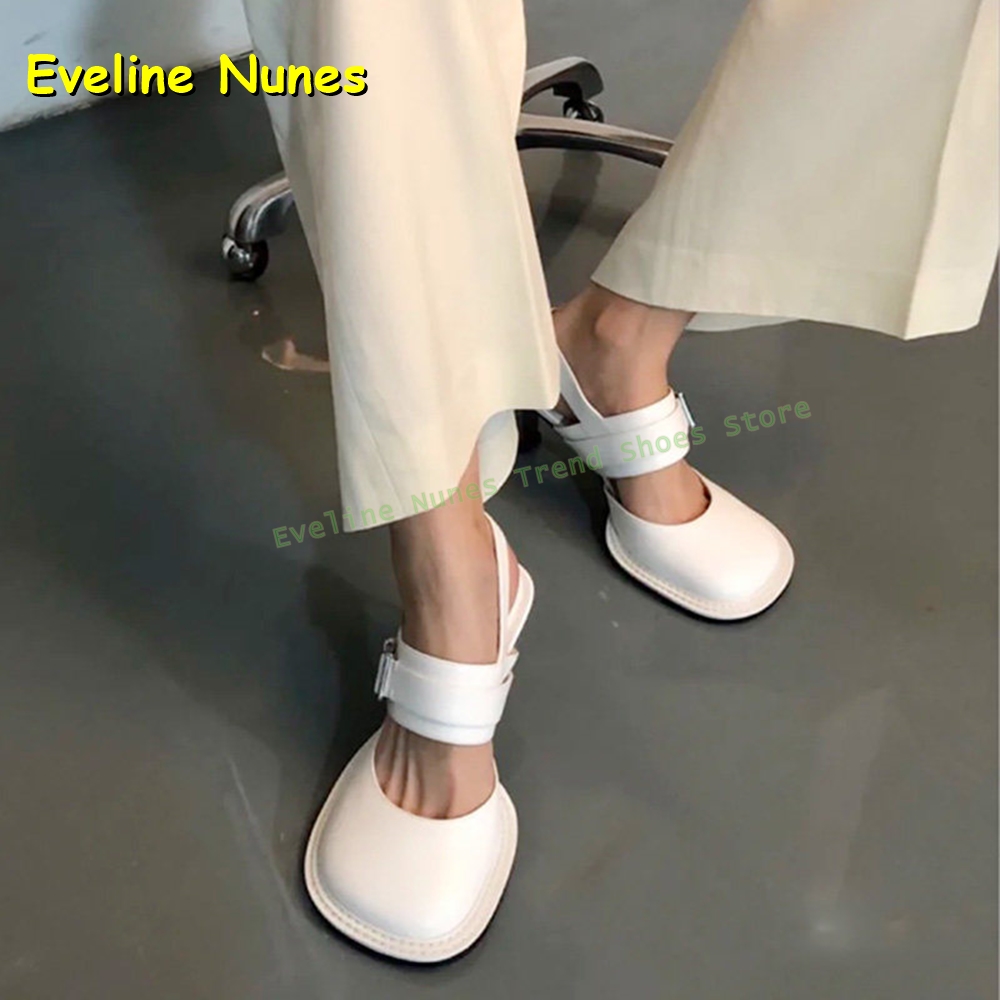 صنادل نسائية سوداء بكعب سميك و - مراجعة Women'S Fashion Sandals وسعره