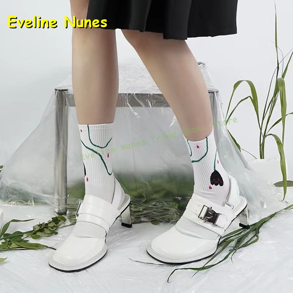 صنادل نسائية سوداء بكعب سميك و - مراجعة Women'S Fashion Sandals وسعره