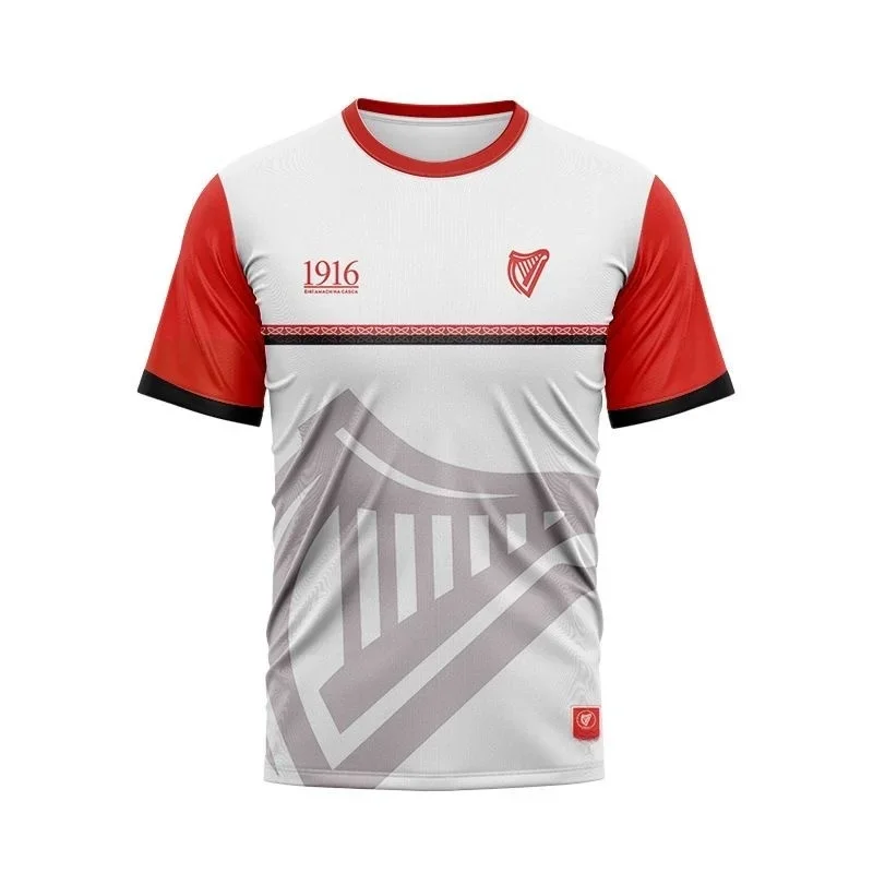 تي شيرت صيفي مطبوع ثلاثي الأبع - مراجعة Women'S Fashion Rugby Top وسعره