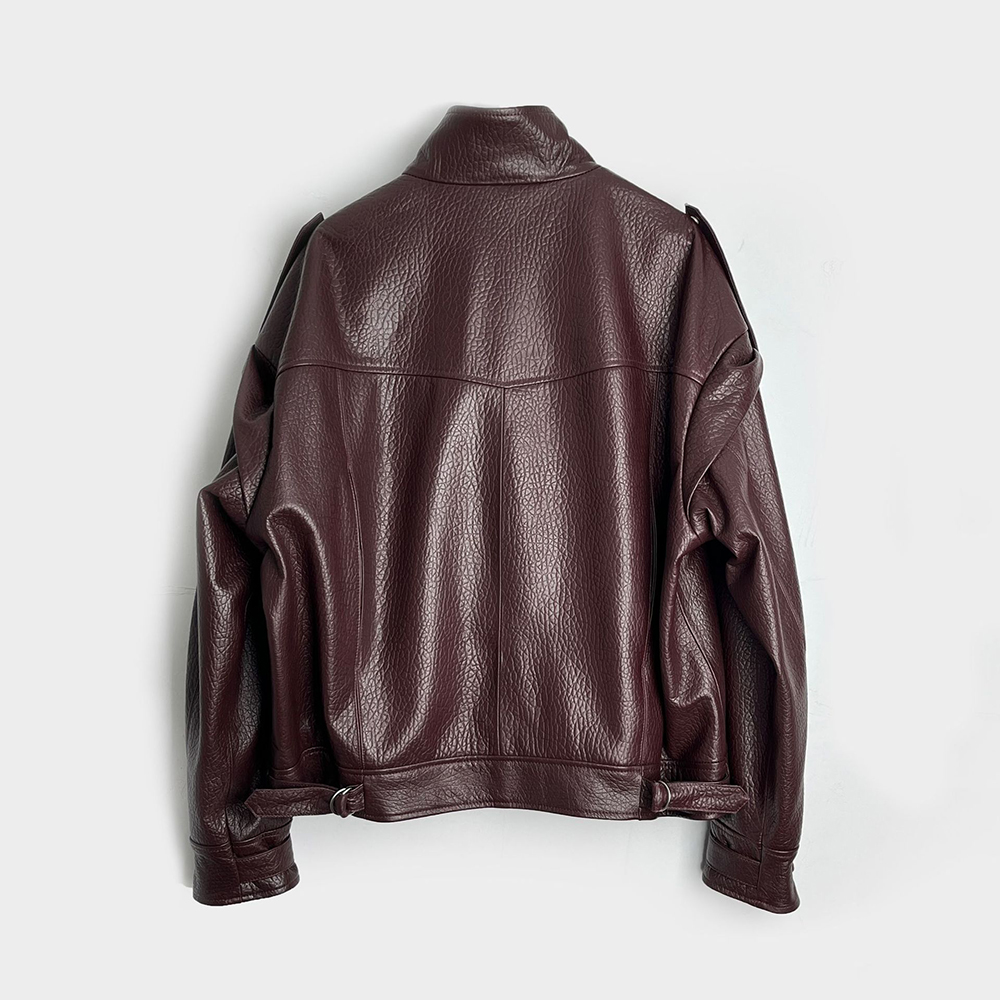 جاكيت نسائي من جلد الغنم الأصل - مراجعة Women'S Fashion Leather Jacket وسعره