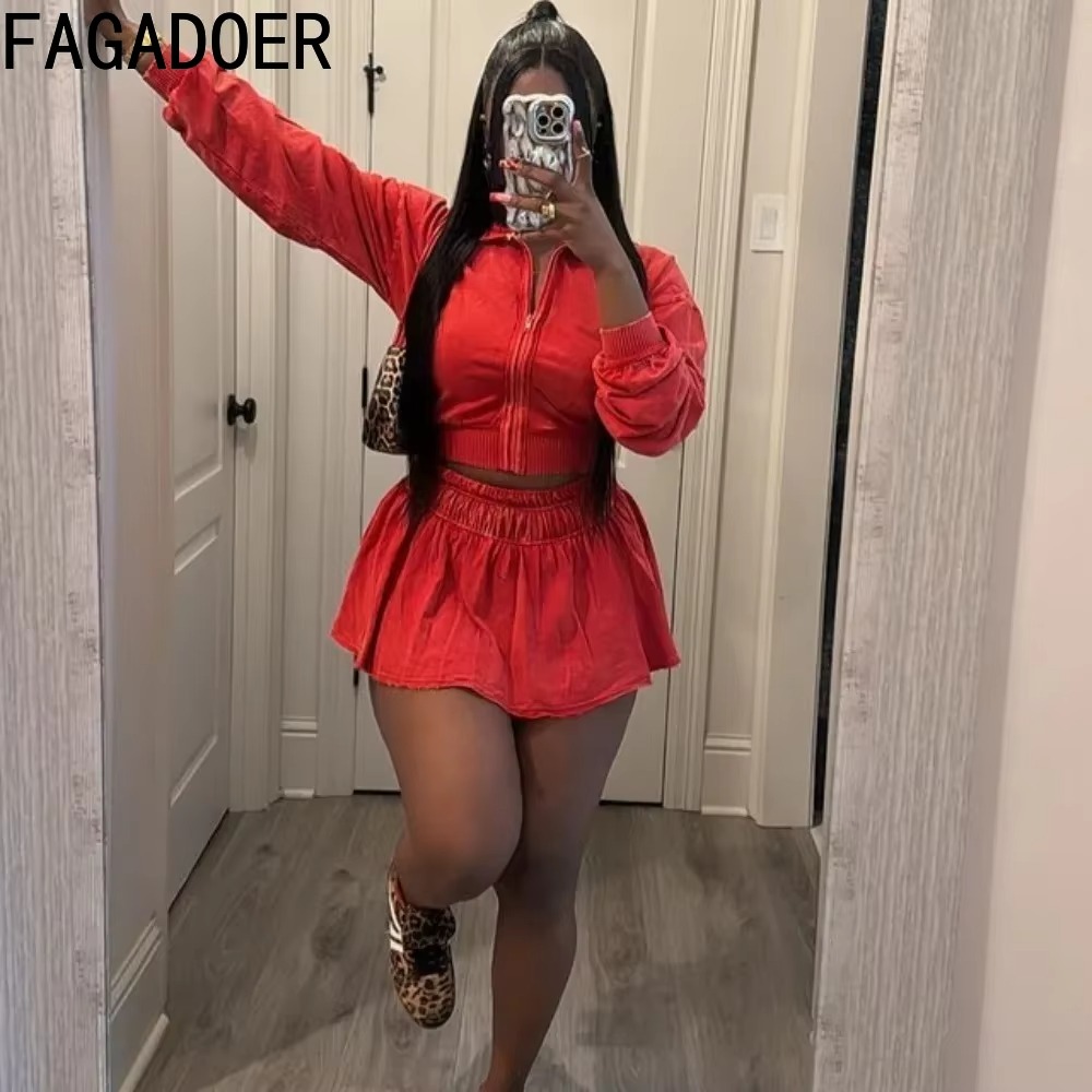 FAGADOER جودة أزياء المرأة 2 ق - مراجعة Women'S Fashion Quarter Zip وسعره