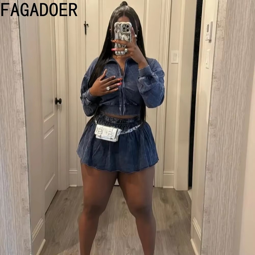 FAGADOER جودة أزياء المرأة 2 ق - مراجعة Women'S Fashion Quarter Zip وسعره