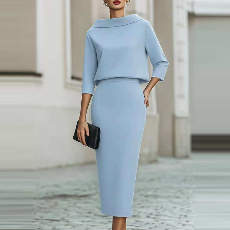 أطقم أنيقة من قمصان بأكمام طوي - مراجعة Women'S Fashion Quarter Zip وسعره