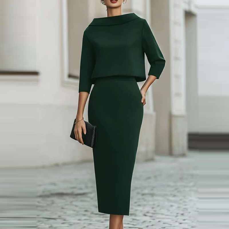 أطقم أنيقة من قمصان بأكمام طوي - مراجعة Women'S Fashion Quarter Zip وسعره