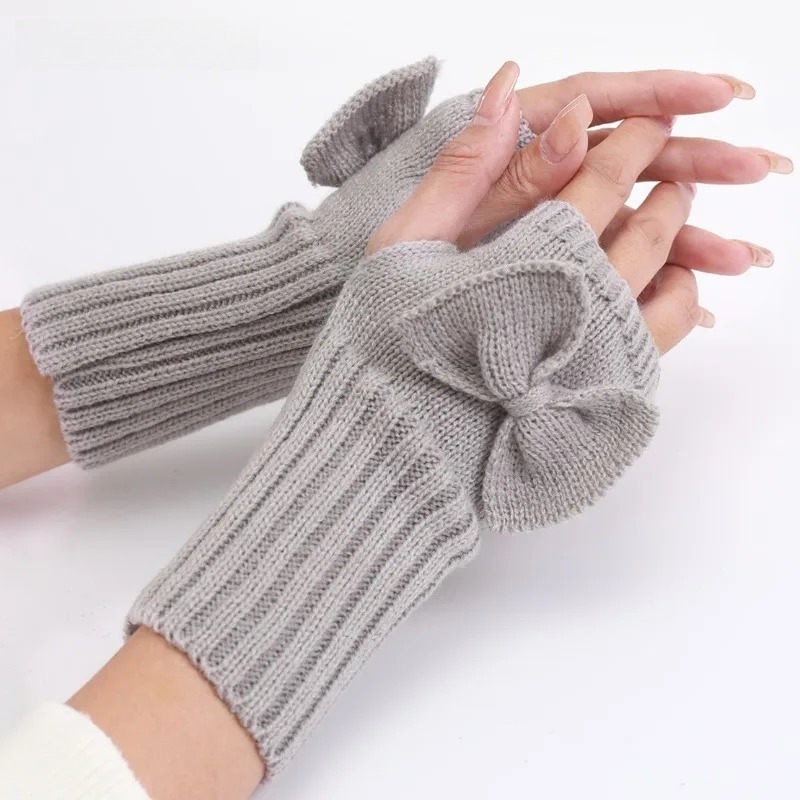 قفازات محبوكة بدون أصابع - داف - مراجعة Women'S Fashion Gloves وسعره