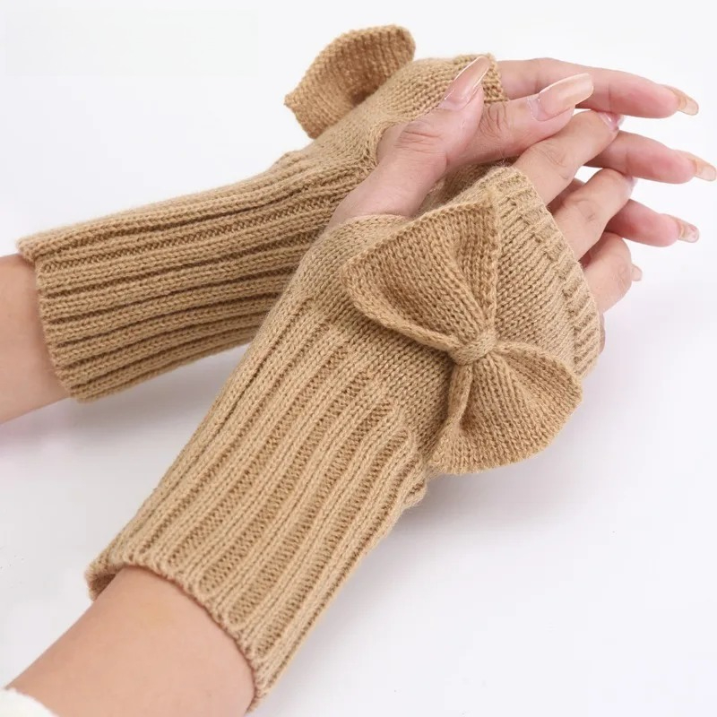 قفازات محبوكة بدون أصابع - داف - مراجعة Women'S Fashion Gloves وسعره