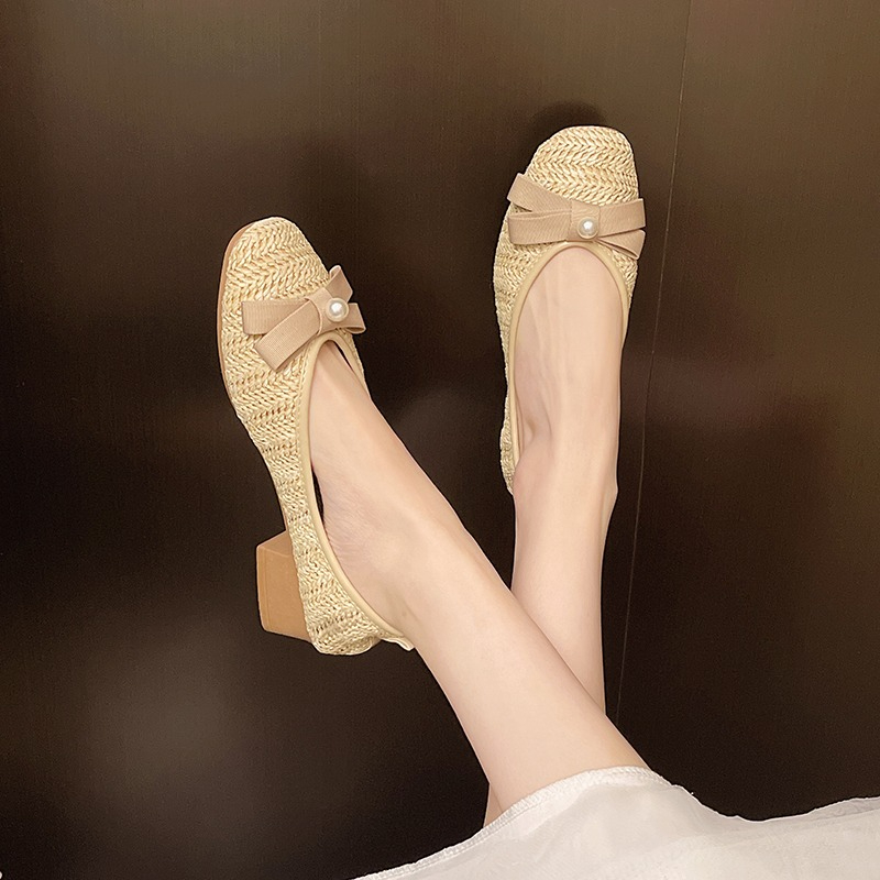 الشقق الفاخرة الجلود حذاء كاجو - مراجعة Women'S Fashion Trends Summer 2025 وسعره