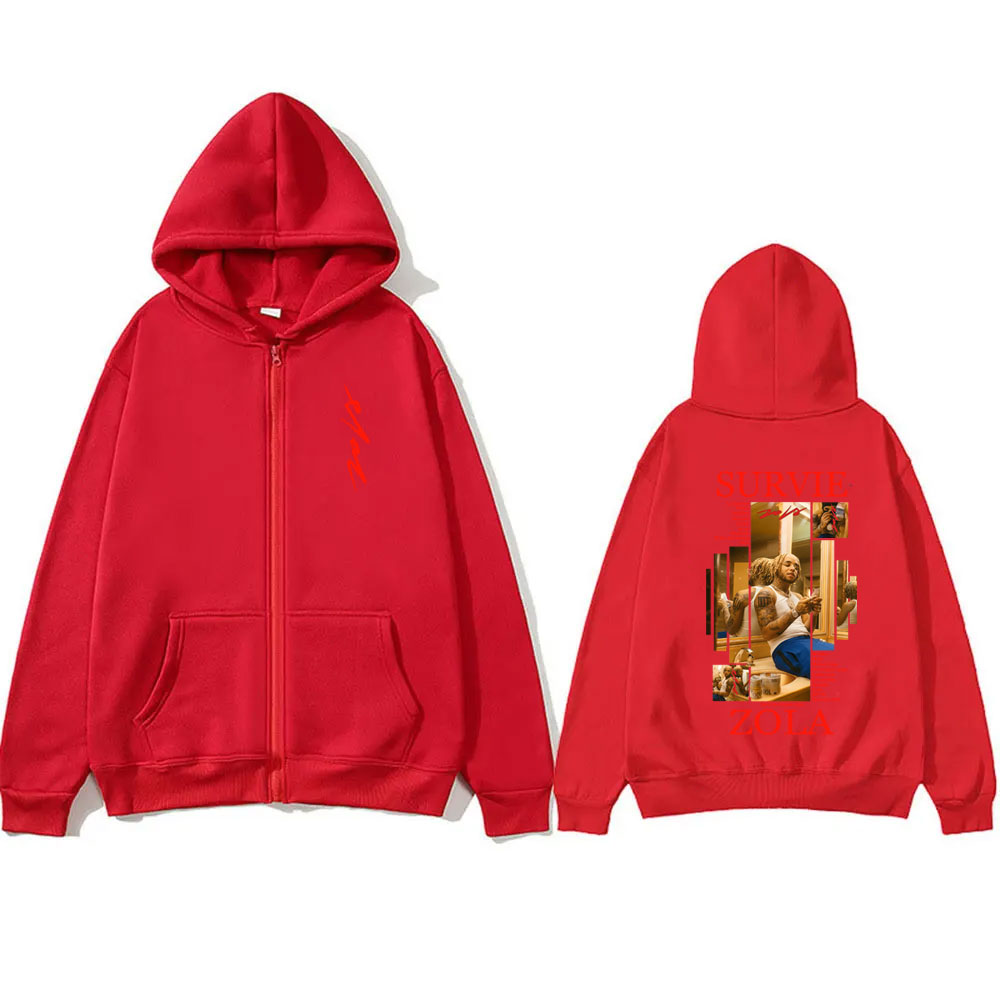 مغني الراب Zola Survie الجرافي - مراجعة Women'S Fashion Zip Up Hoodies وسعره