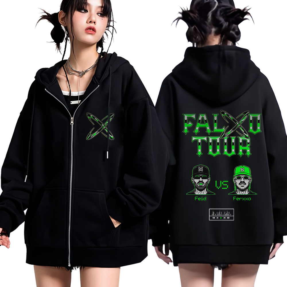هودي بسحاب مطبوع بتصميم رابر ف - مراجعة Women'S Fashion Zip Up Hoodies وسعره