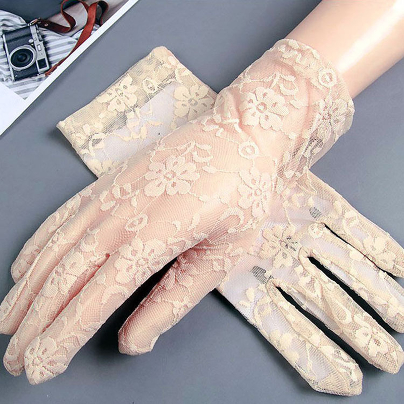 قفازات نسائية صيفية قصيرة من ا - مراجعة Women'S Fashion Gloves وسعره