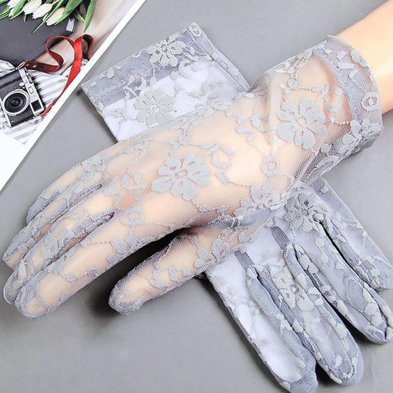 قفازات نسائية صيفية قصيرة من ا - مراجعة Women'S Fashion Gloves وسعره