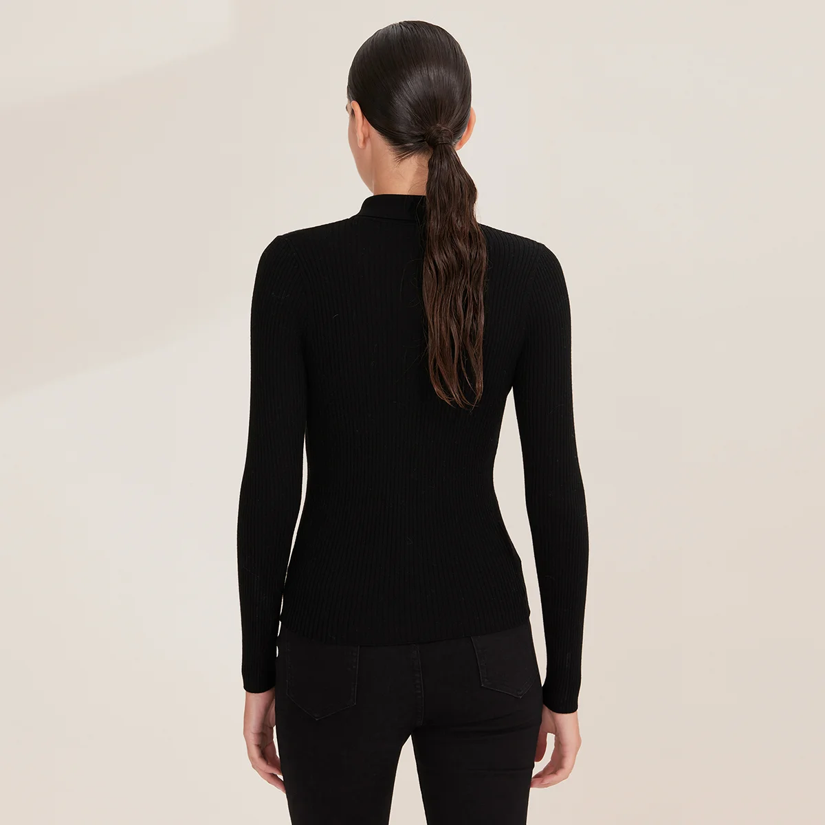 Pop BY4521226 المرأة 100% الصو - مراجعة Women'S Fashion Quarter Zip وسعره