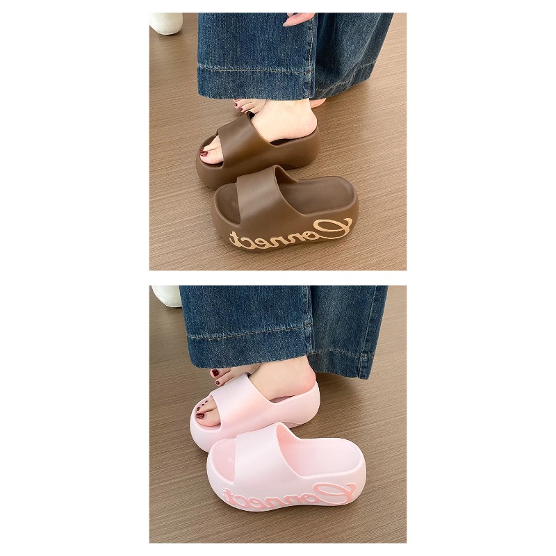صنادل نسائية بكعب سميك من مادة - مراجعة Women'S Fashion Sandals وسعره