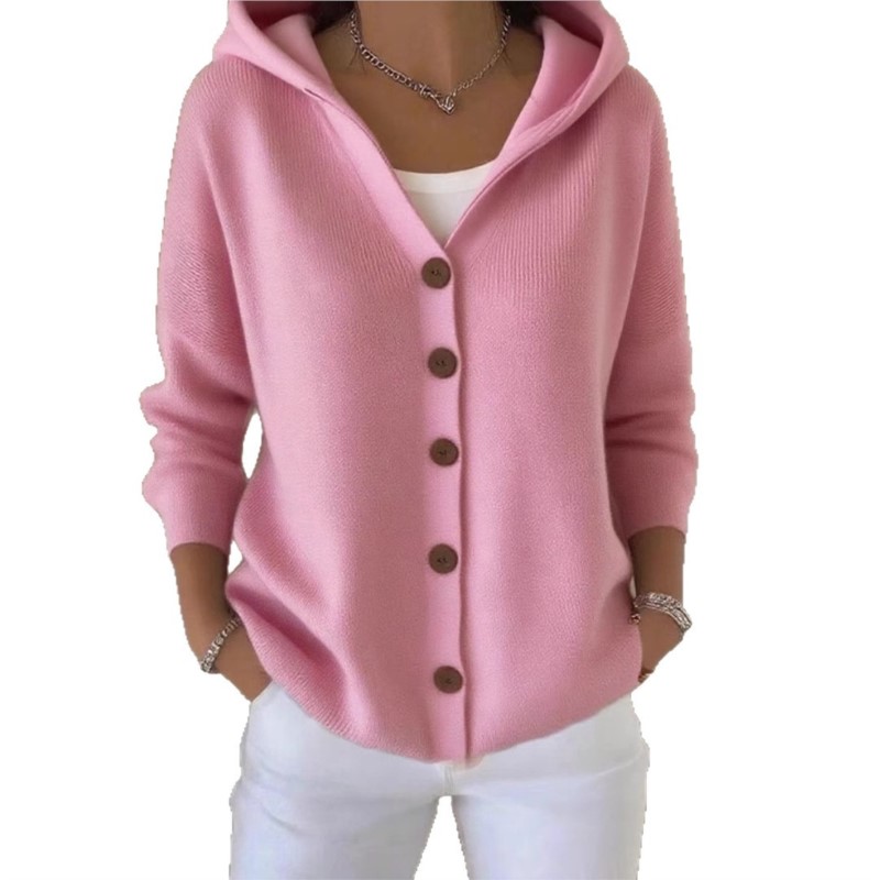 أزياء بسيطة محبوك مقنعين أعلى  - مراجعة Women'S Fashion Quarter Zip وسعره