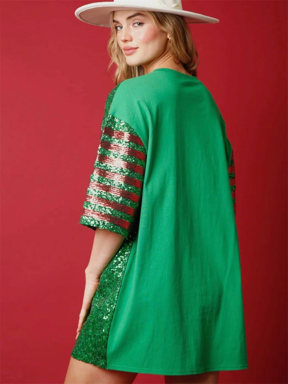 تي شيرت نسائي طويل مطرز فستان  - مراجعة Women'S Fashion Rugby Top وسعره