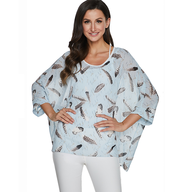 BHflutter-تونك شيفون حريري للن - مراجعة Wrap Blouse Chiffon وسعره