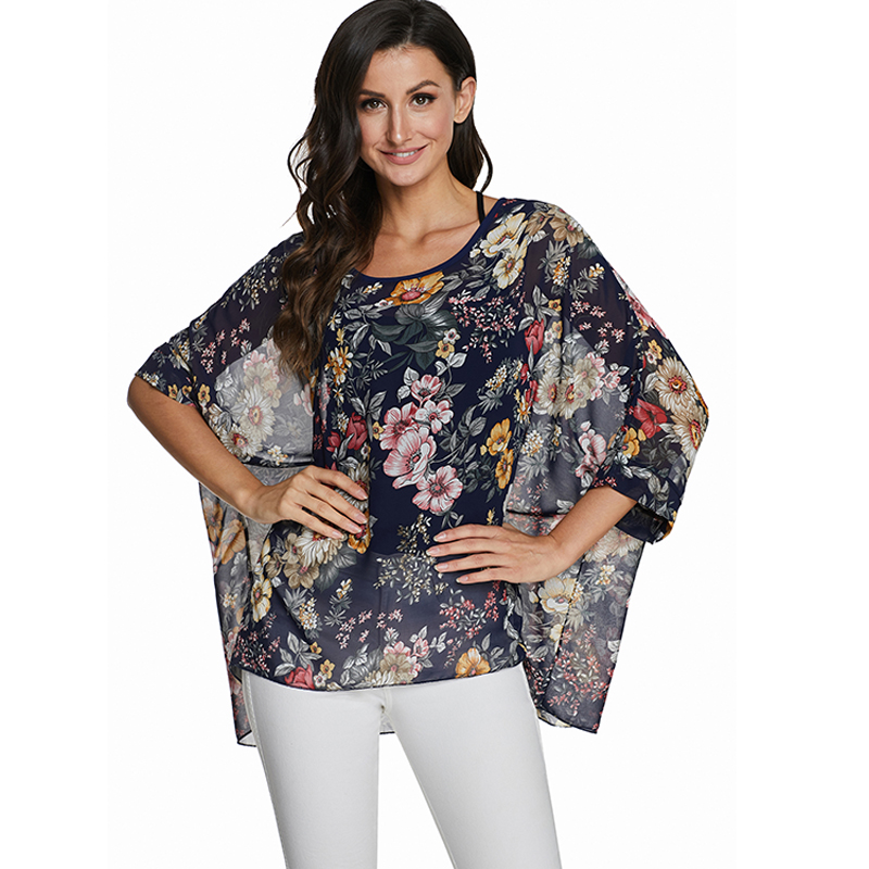 BHflutter-تونك شيفون حريري للن - مراجعة Wrap Blouse Chiffon وسعره