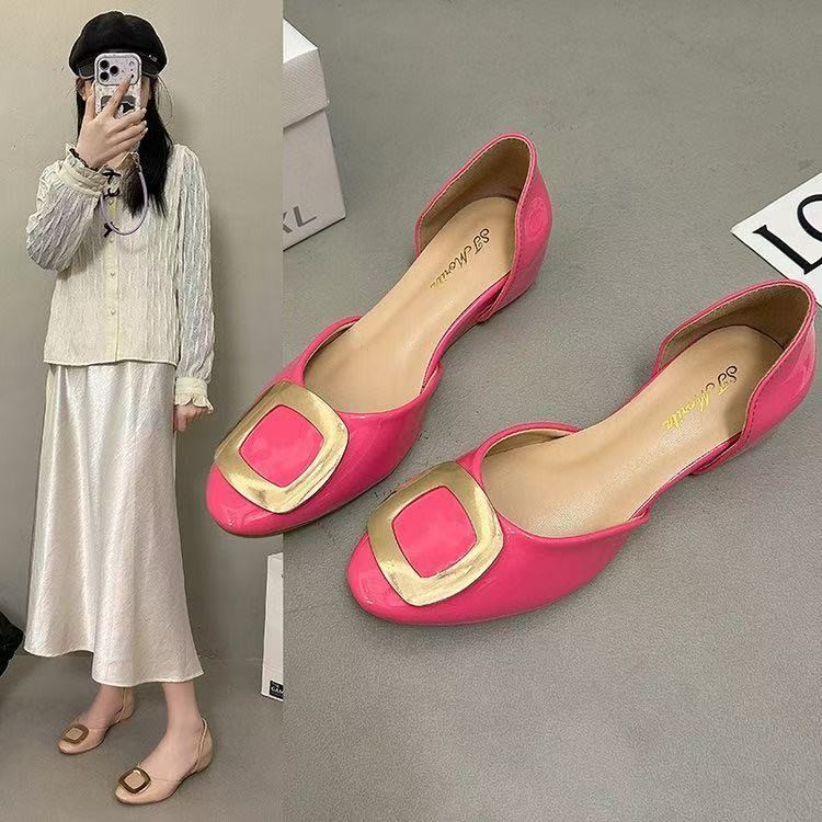 أحذية نسائية مسطحة بتصميم مربع - مراجعة Women'S Fashion Sandals وسعره