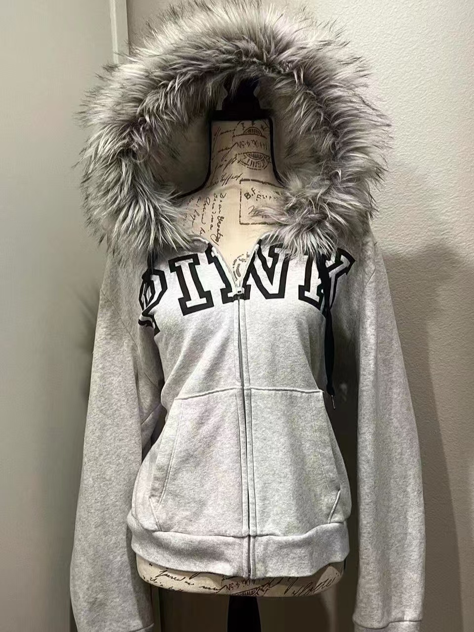 الخريف والشتاء الكلاسيكية المت - مراجعة Women'S Fashion Zip Up Hoodies وسعره
