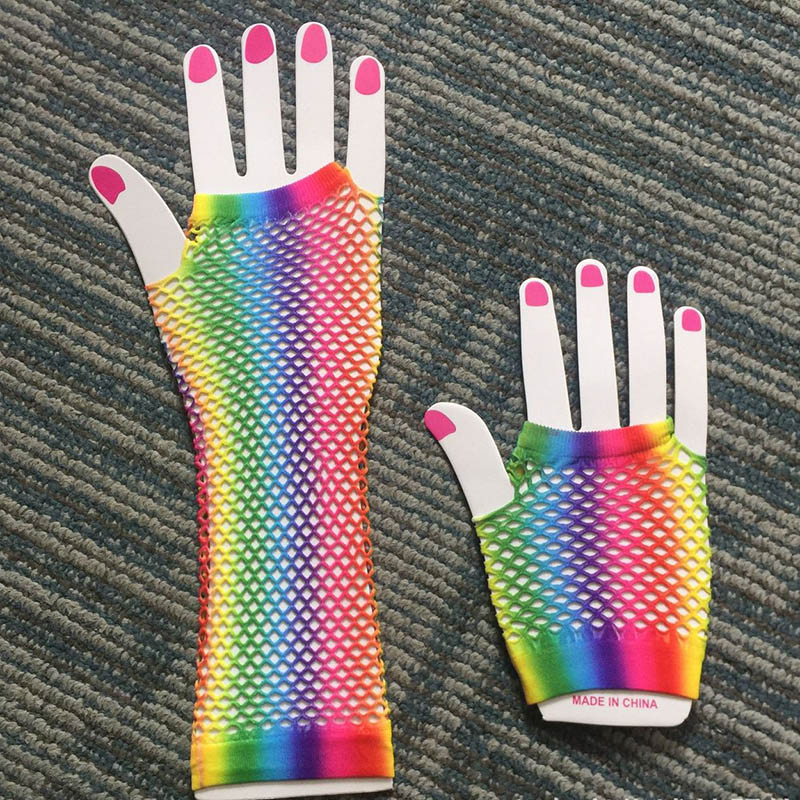 زوج واحد من قفازات الشبك الطوي - مراجعة Women'S Fashion Gloves وسعره