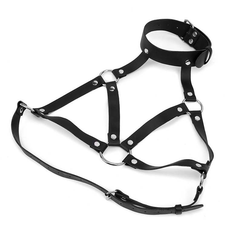 حمالات جلدية القوطية للنساء ،  - مراجعة Women'S Fashion Harness وسعره
