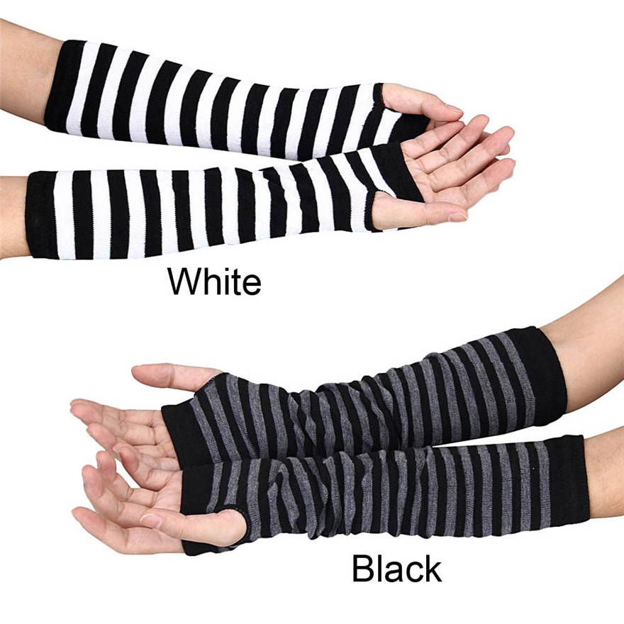 المرأة طويلة الأكمام القوطية م - مراجعة Women'S Fashion Gloves وسعره