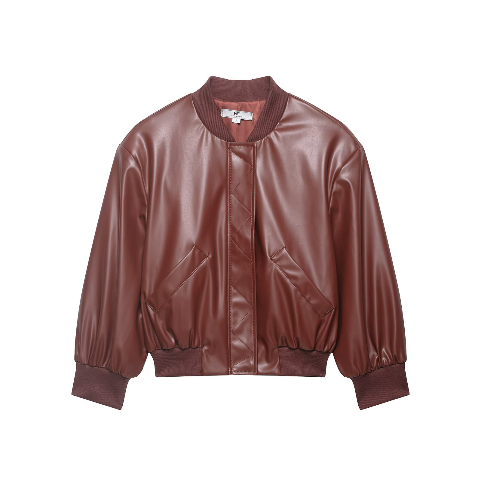 سترة نسائية جديدة بتصميم عصري  - مراجعة Women'S Fashion Leather Jacket وسعره