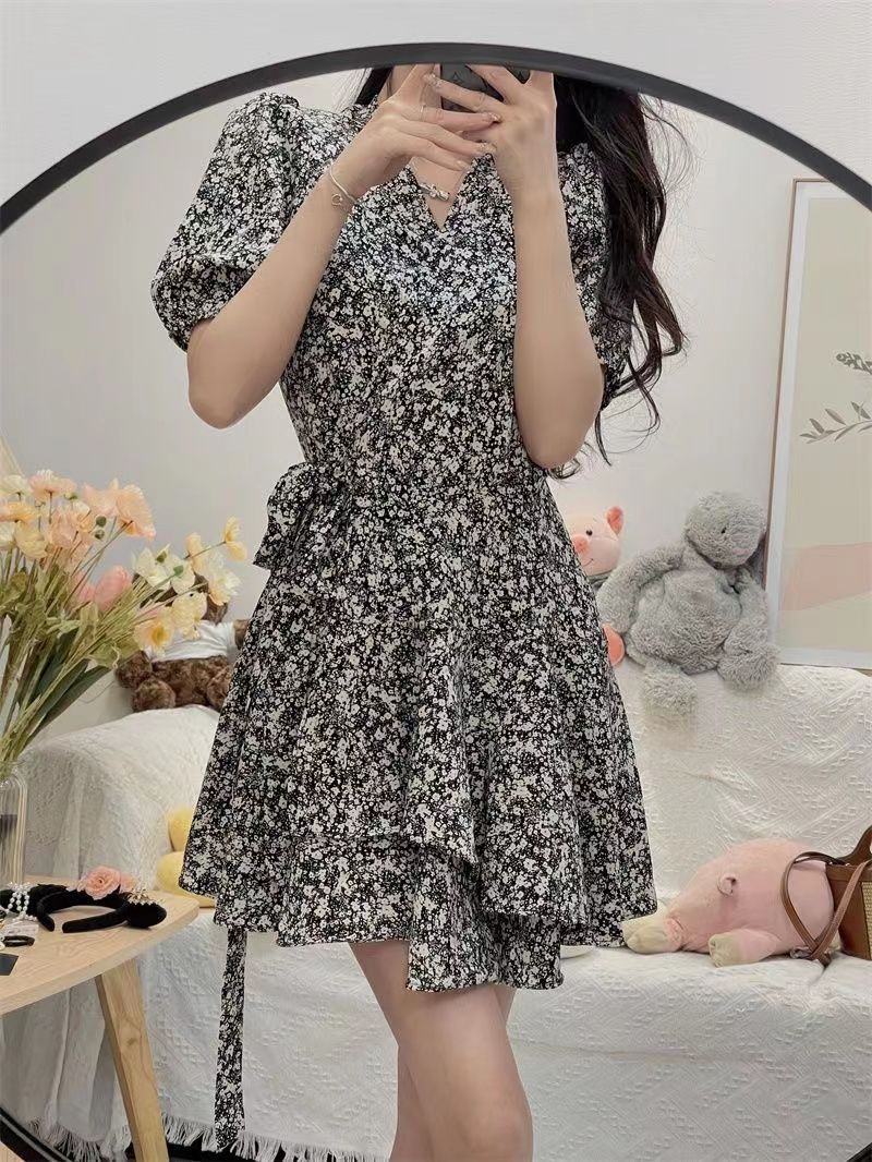 ليتل ديزي Bodycon فساتين نسائي - مراجعة Wrap Blouse Chiffon وسعره